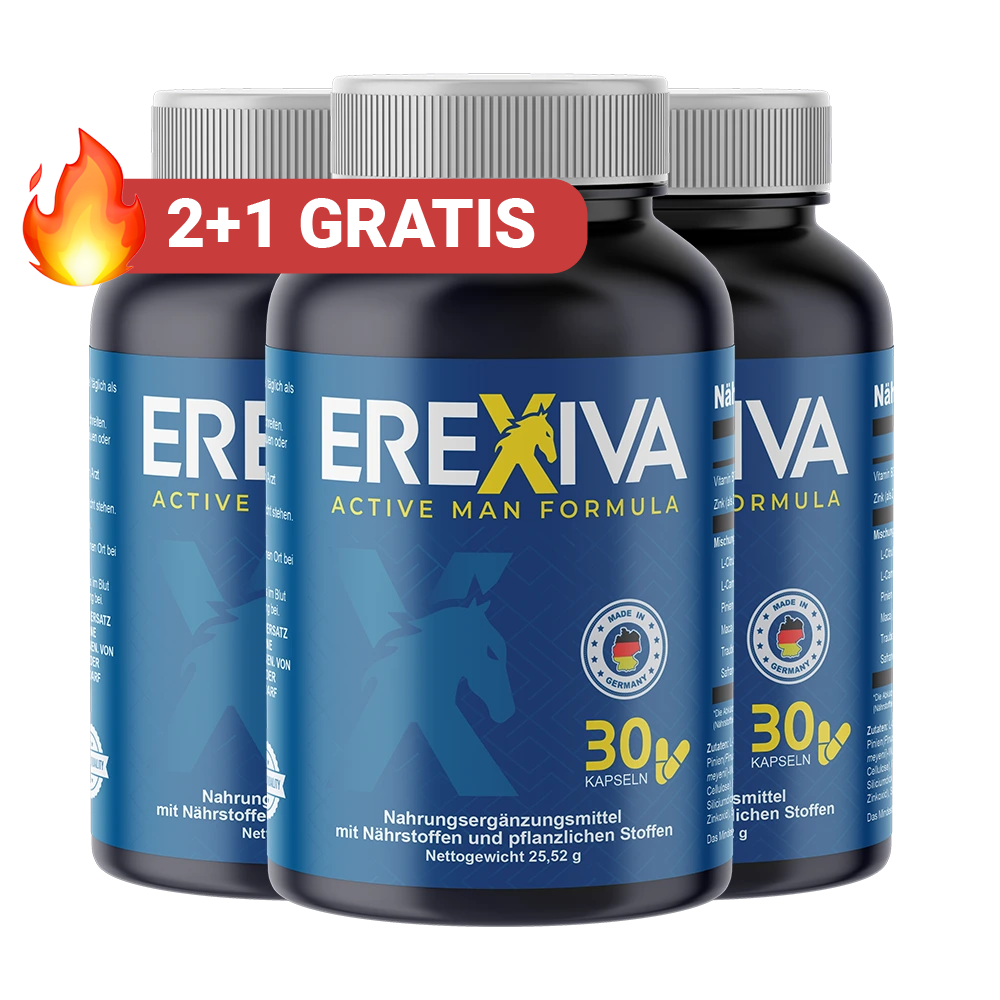 Erexiva Daily Energy, Performance & Men's Wellness Supplement